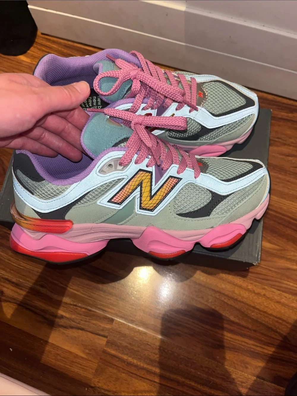 New Balance 9060. Women’s Size 8. Great Condition.  Extra Laces.